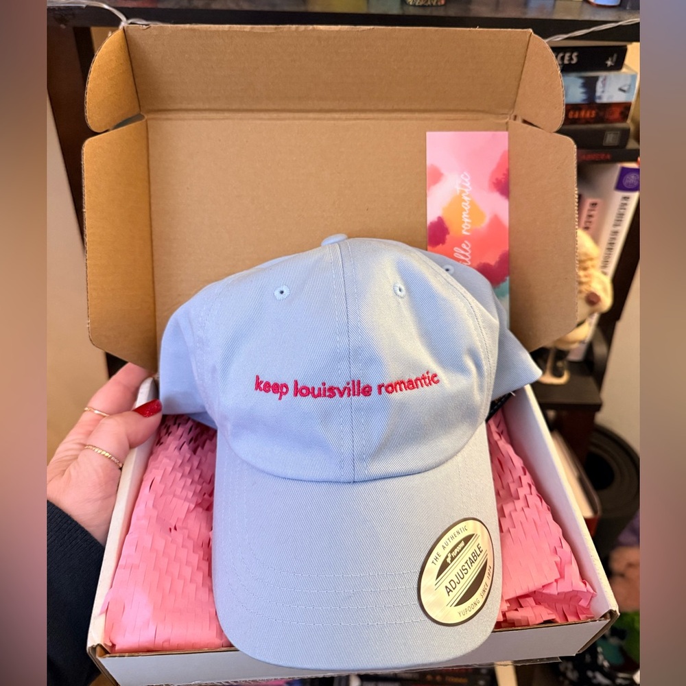 Booklover’s Louisville baseball hat